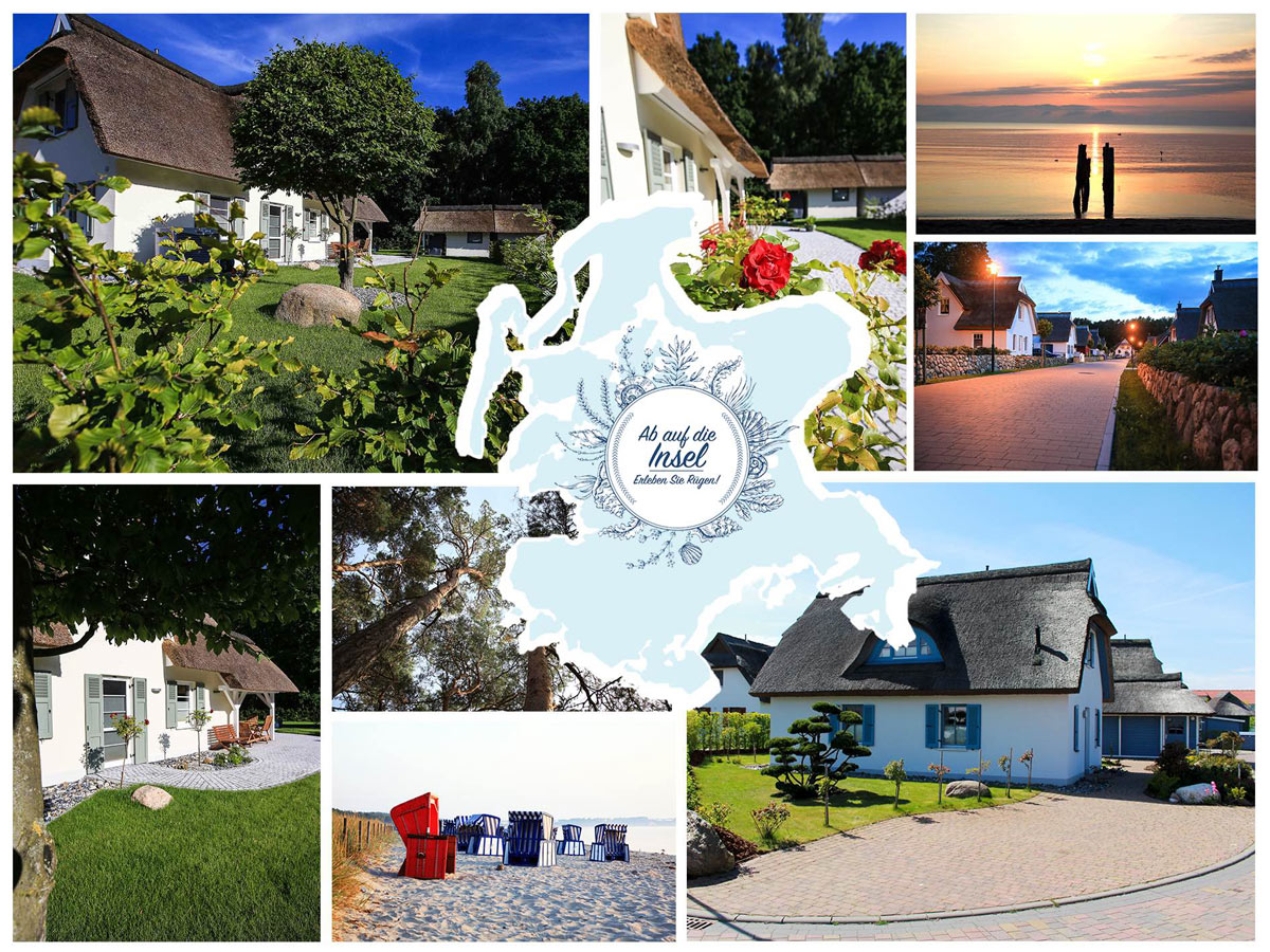 Freizeit und Umgebung Collage