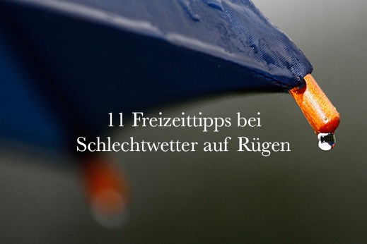 rügen bei regen kinder